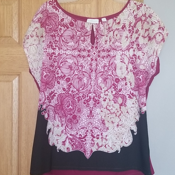 New York & Company Tops - Pink flowery top